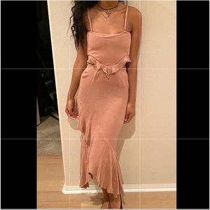 Flynn Skye Pink Reversible Cutout Dress